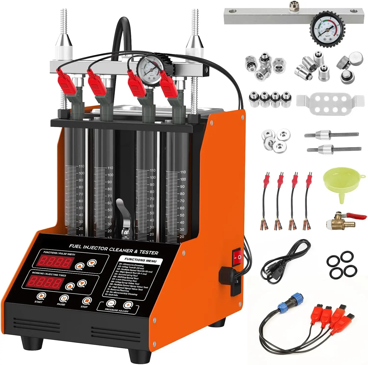 Fuel Injector Tester - Máquina Limpiadora de Inyectores de Combustible,