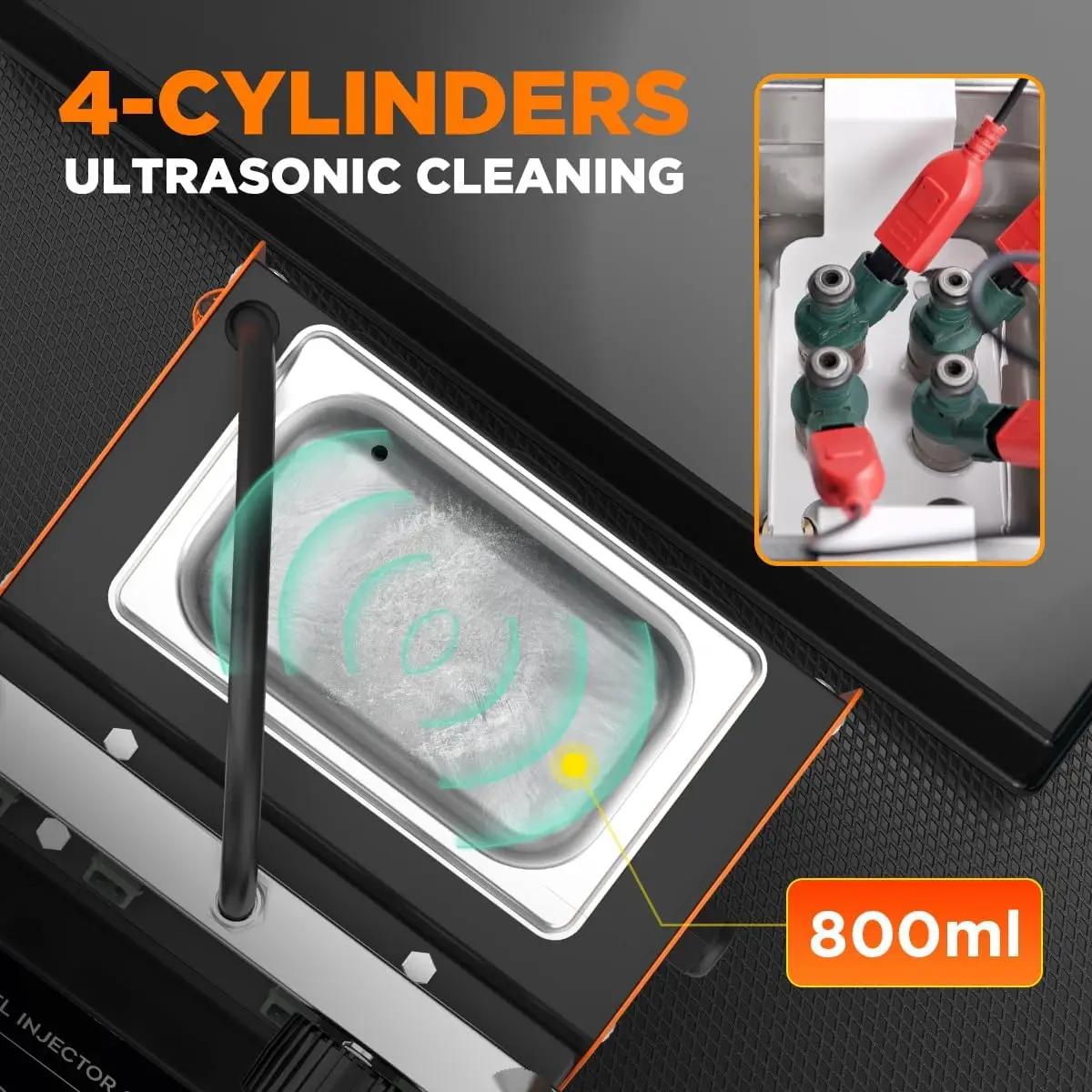 Máquina Limpiadora de Inyector - Fuel Injector Tester reseña y precio