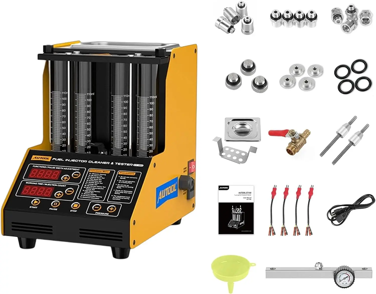 Limpiador y Probador Ultrasóni - Fuel Injector Tester reseña y precio