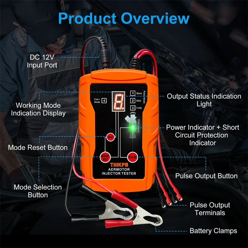 Nuevo Probador de Inyectores d - Fuel Injector Tester reseña y precio