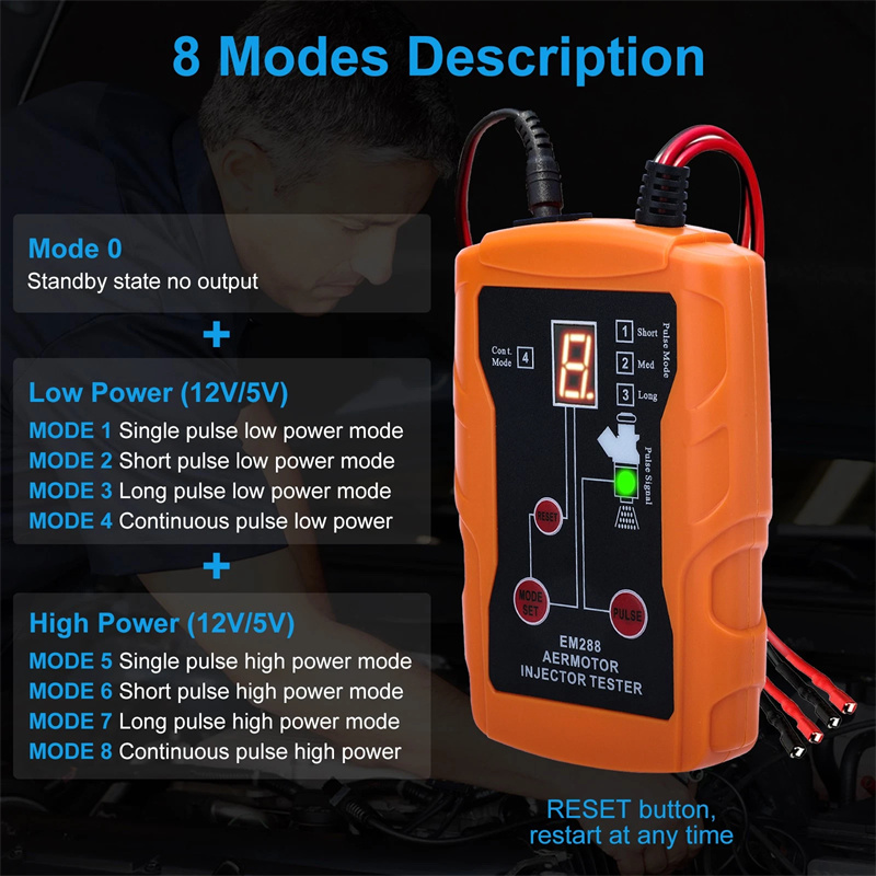 Nuevo Probador de Inyectores d - Fuel Injector Tester reseña y precio