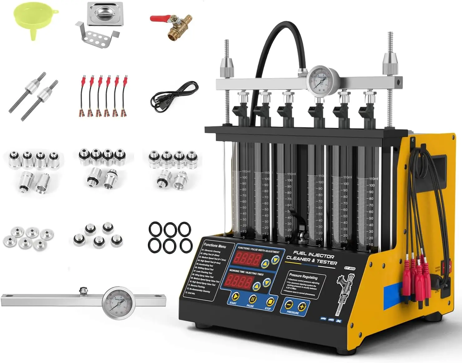 Probador y Limpiador de Inyect - Fuel Injector Tester reseña y precio