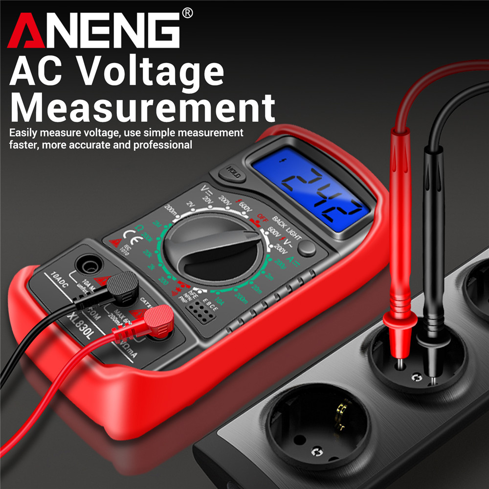 Multímetro ANENG XL830L para R - Auto Repair Shops reseña y precio